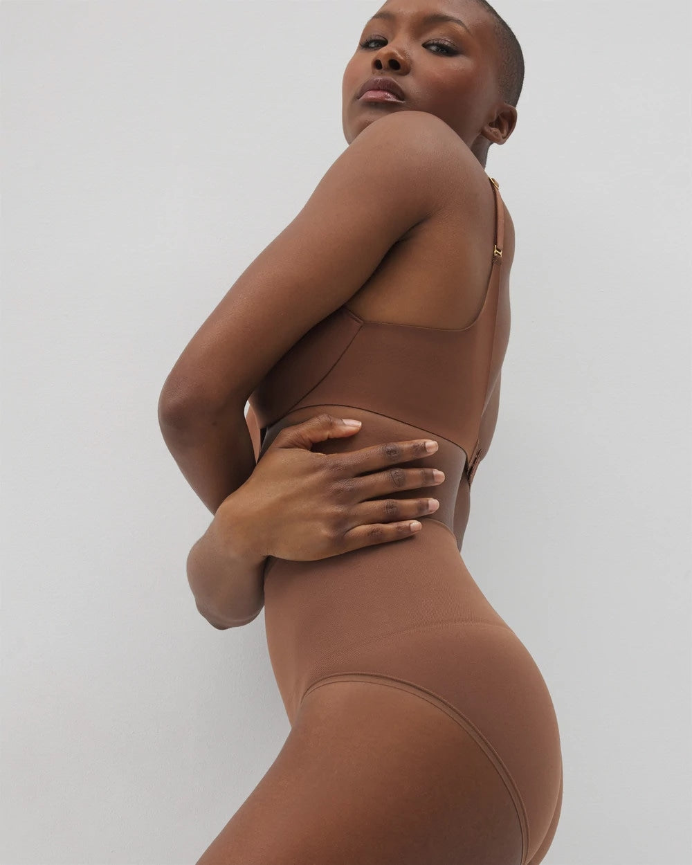 Soma / Mid-Level Shaping Seamless Brief CINNAMON LATTE