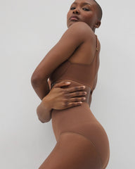 Soma / Mid-Level Shaping Seamless Brief CINNAMON LATTE