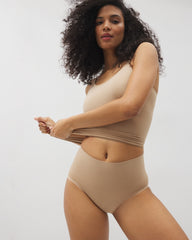 Soma / Mid-Level Shaping Seamless Brief WARM AMBER