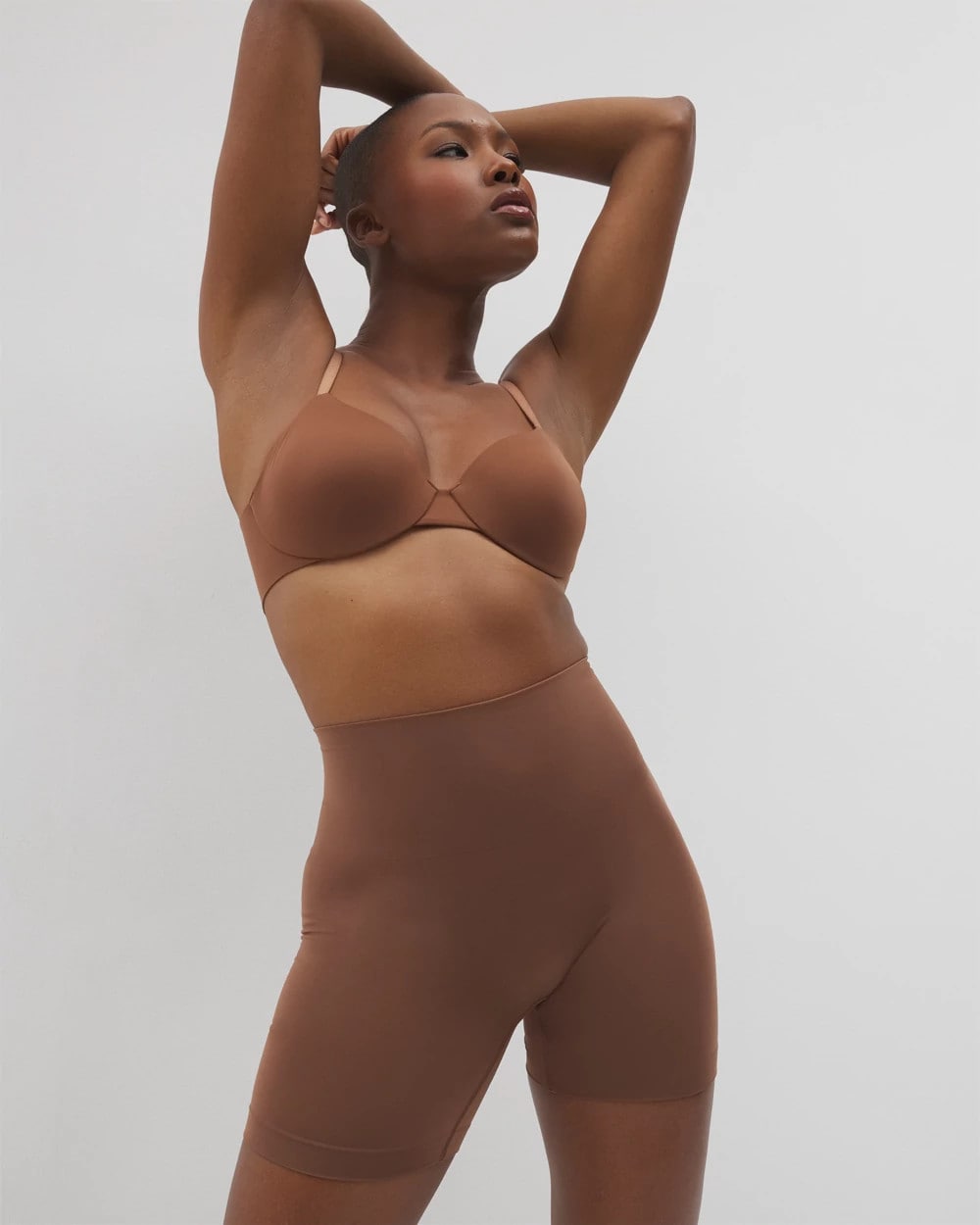 Soma / Mid-Level Shaping Seamless Shorts CINNAMON LATTE
