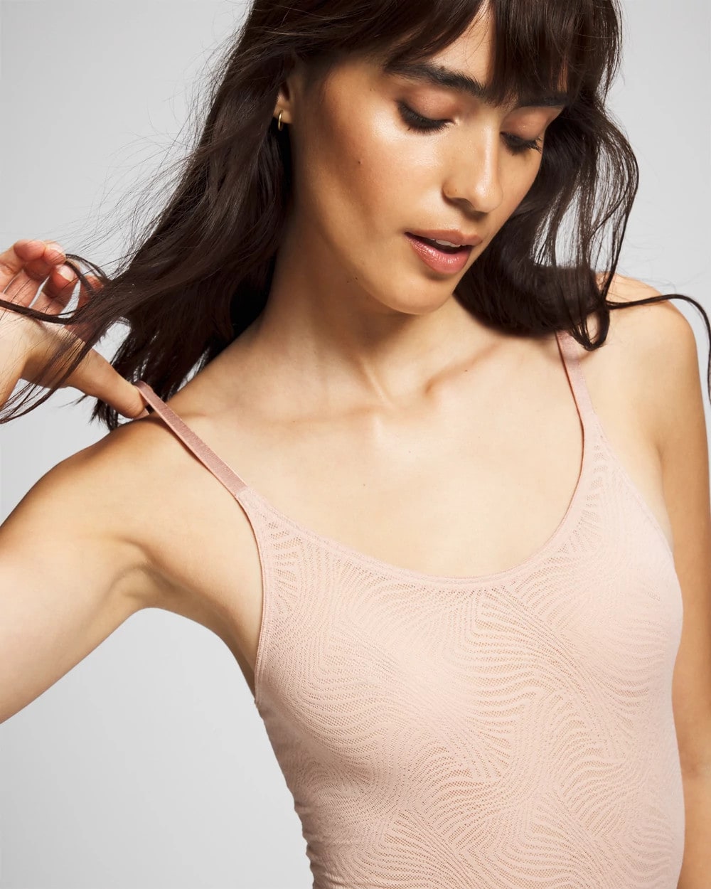 Soma / Lightweight Smoothing Lace Slip HUSH