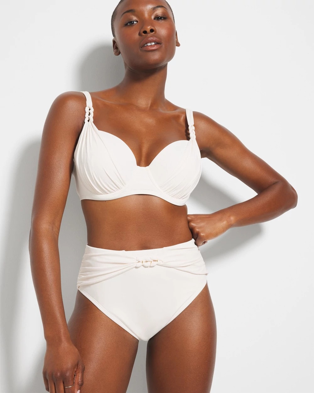 Soma / Ring Master High-Waist Swim Bottom COCONUT WATER