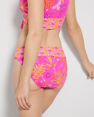 Soma / Desert Bloom Foldover High-Waist Swim Bottom DAHLIA MULTI