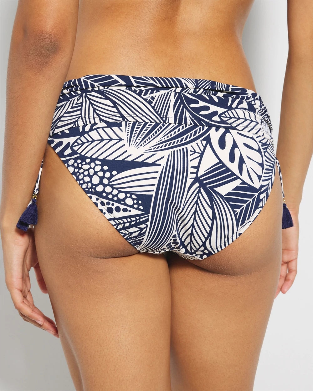 Soma / Bali Breeze Shirred Hipster Bottom MIDNIGHT