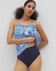Soma / Beyond Control Sea Life High-Waist Swim Bottom DARK NAVY