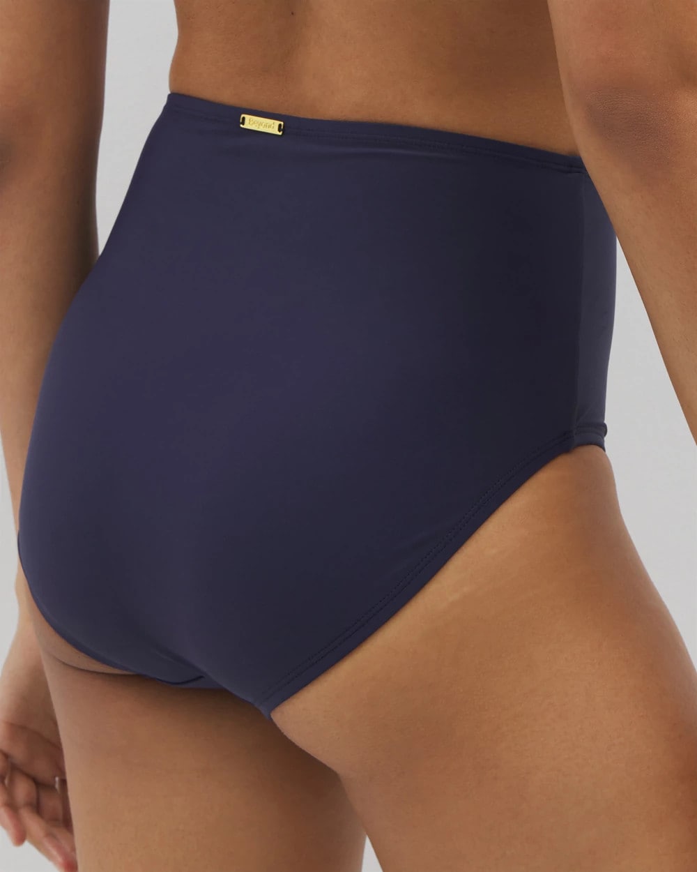 Soma / Beyond Control Sea Life High-Waist Swim Bottom DARK NAVY