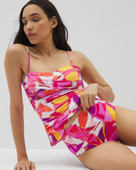 Soma / Beyond Control Riviera Maya High-Waist Swim Bottom ORCHID