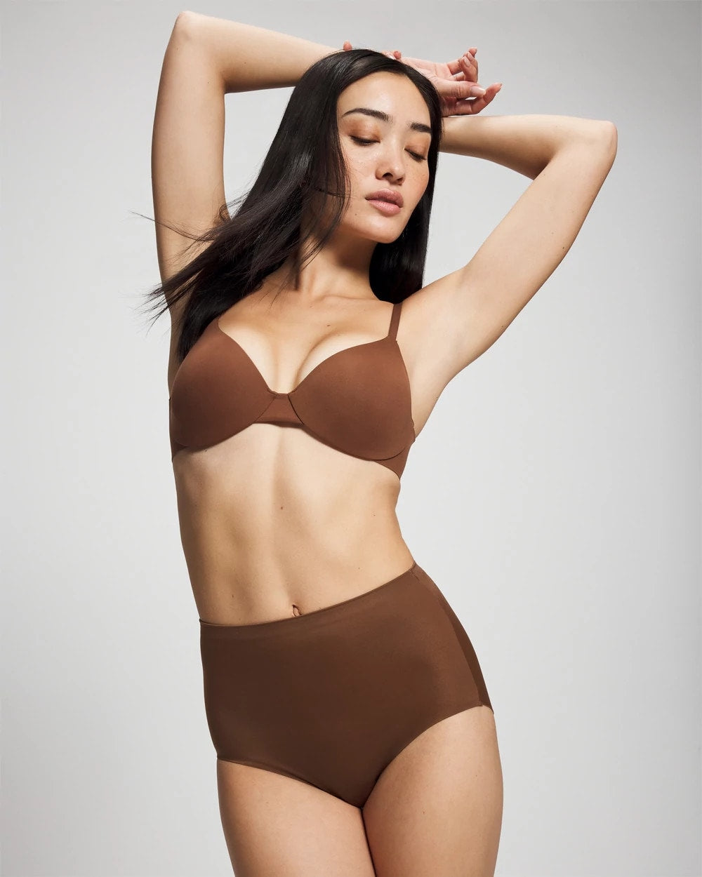 Soma / Mid Level High Waist Cooling Brief CINNAMON LATTE