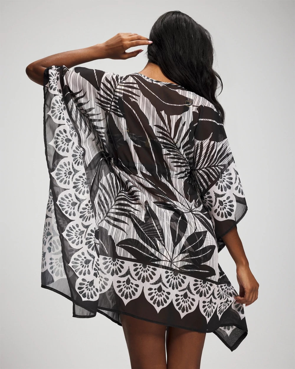 Soma / Island Time Caftan BLACK