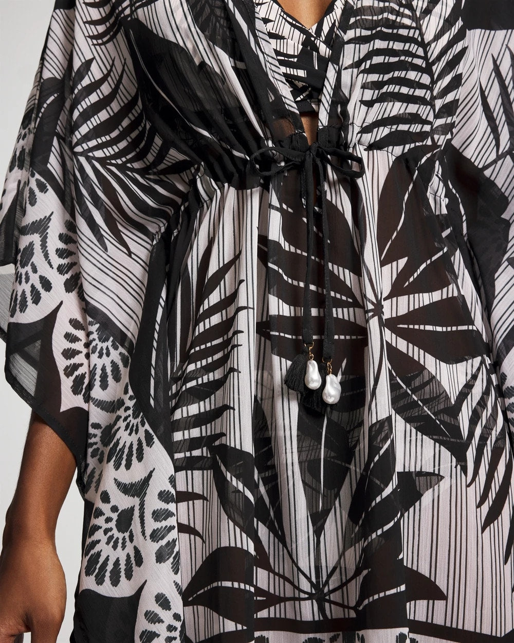 Soma / Island Time Caftan BLACK