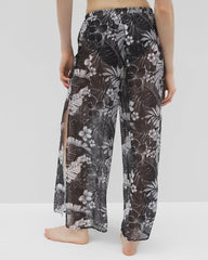 Soma / Double Duty Side Slit Pant BLACK