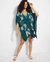 Soma / Embroidered Cover-Up DEEP TEAL