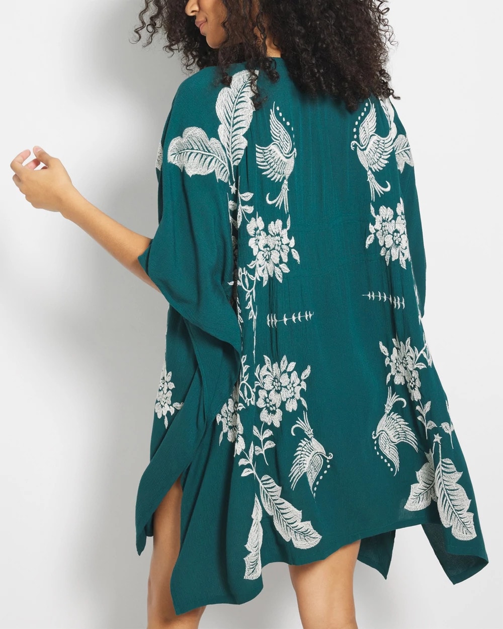 Soma / Embroidered Cover-Up DEEP TEAL