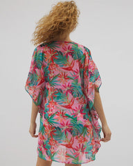 Soma / Everything Under the Sun Chiffon Caftan MULTI