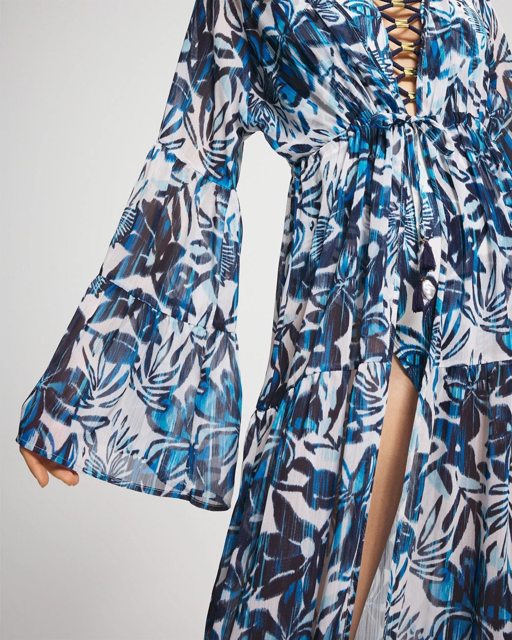 Soma / Turning Tides Keep It Moving Chiffon Dress MULTI
