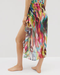 Soma / Keep It Moving Chiffon Ruffle Sarong MULTI