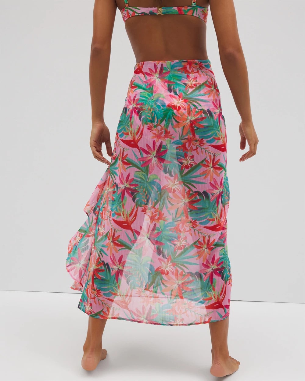 Soma / Everything Under the Sun Ruffle Pareo MULTI