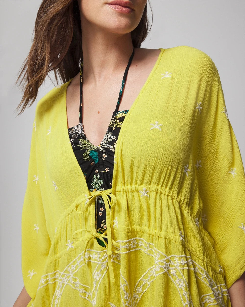 Soma / Embroidered Cover-Up KEY LIME
