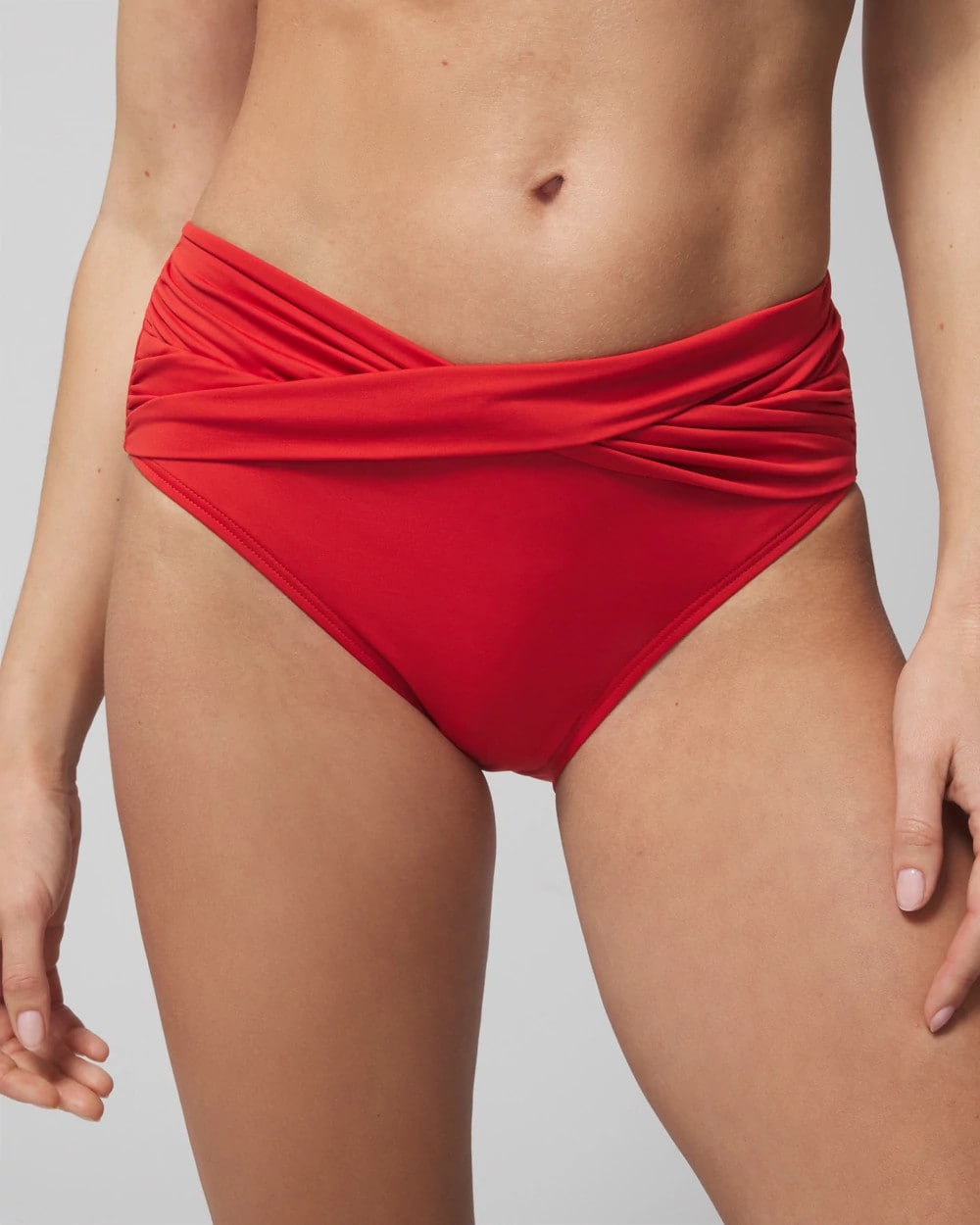 Soma / Twist-Front Bikini Bottoms SUNSET