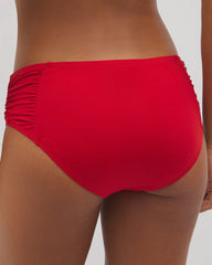 Soma / Ruched Bikini Bottoms BARBADOS CHERRY