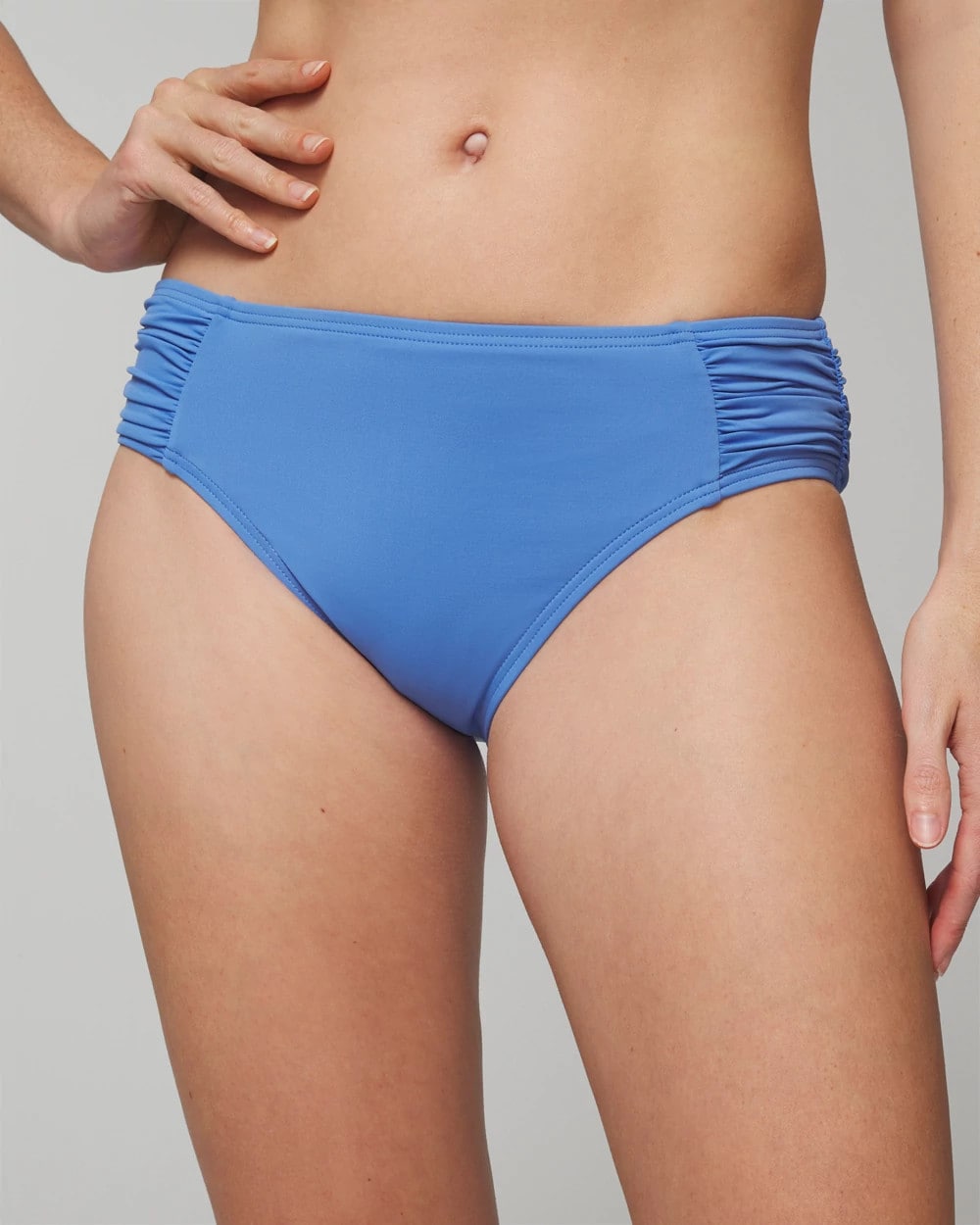 Soma / Ruched Bikini Bottoms FRENCH BLUE