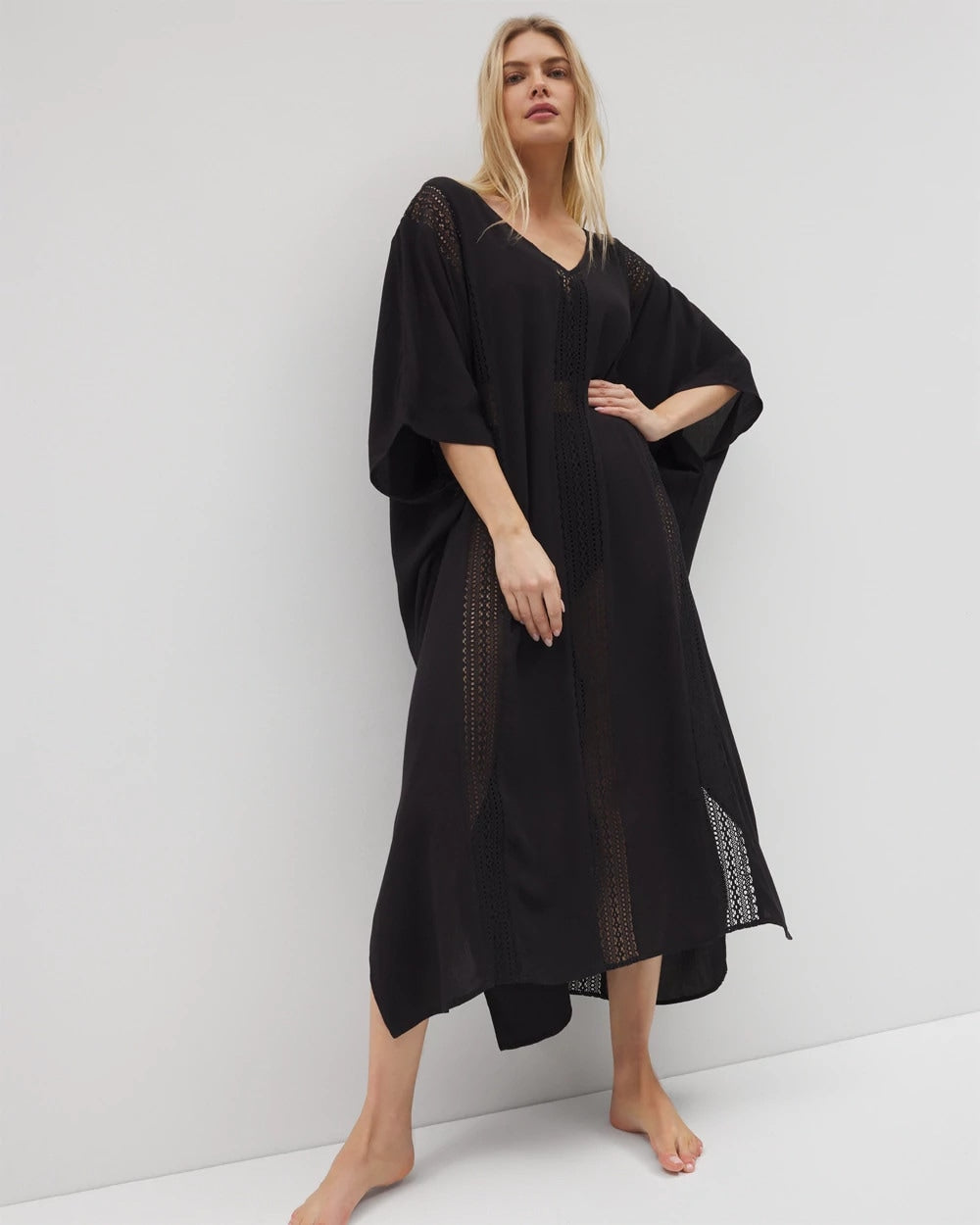 Soma / Caftan Cover-Up BLACK