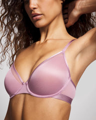 Soma / Unbelievable Lift Unlined Perfect Coverage Bra LILAC WINE