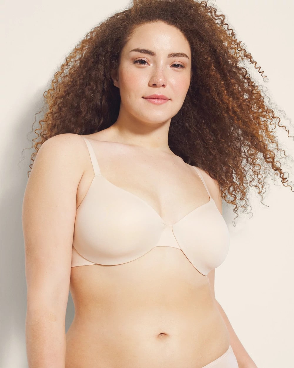 Soma / Unlined Perfect Coverage Bra PALE SAND