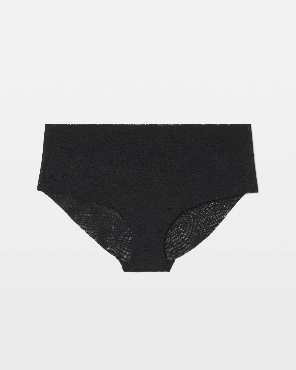 Soma / Hipster Panty with Lace BLACK